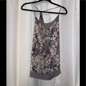 Express Racer back flora top